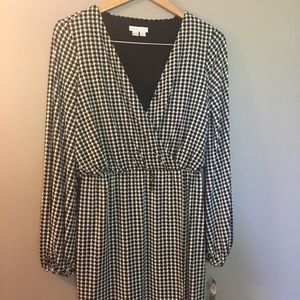 London Times Wrap Style Career Dress